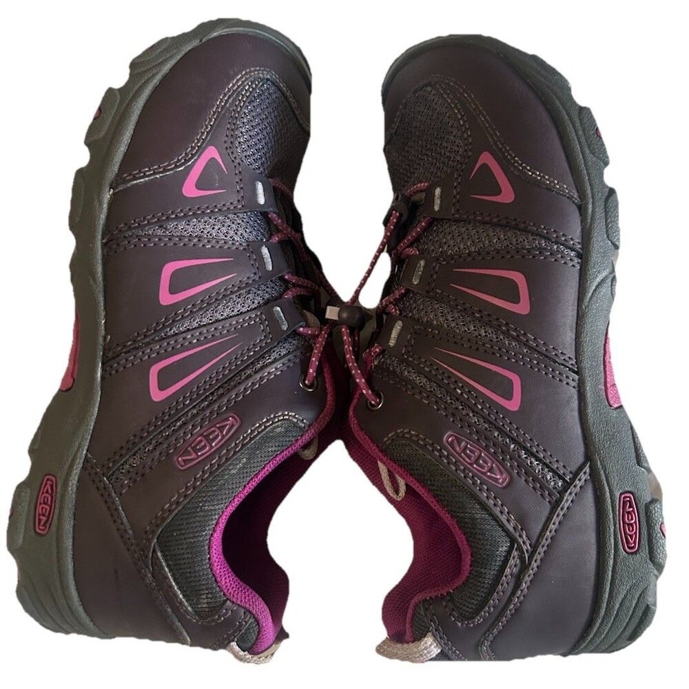 Keen Oakridge Women Size 5 Trail Hiking Running Shoes Plum Purple Shoe  1015193 - Picture 9 of 12